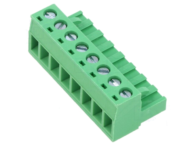 Connector: ontkoppelbare terminal strip; stekker; vrouwelijk Connector: ontkoppelbare terminal strip; stekker; vrouwelijk